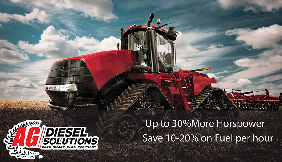 ag diesel solutions - up to 30% more horsepower; save 10-20% on fuel per hour